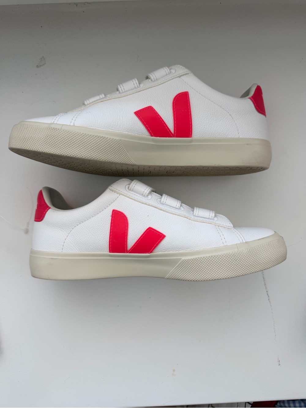 Veja Recife Leather Sneakers Pink Size 9 (40)